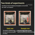 Stainless steel ozone aging test chamber